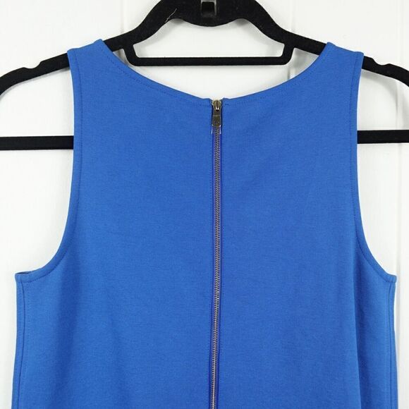Ann Taylor Womens Blue Sleeveless Dress XX-Small - Picture 7 of 9